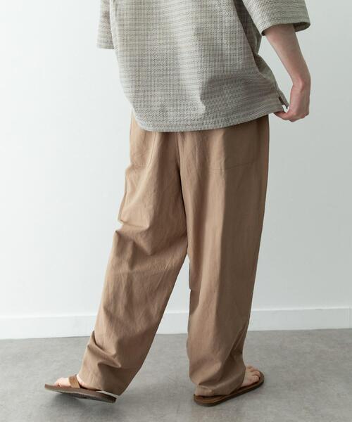 URBAN RESEARCH Sonny Label(アーバンリサーチサニーレーベル)の「リネン混ワイドイージーパンツ(その他パンツ・メンズ・ベージュ/ブラック・SMALL/MEDIUM/LARGE)」の11枚目の写真