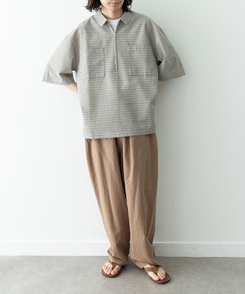 URBAN RESEARCH Sonny Label(アーバンリサーチサニーレーベル)の「リネン混ワイドイージーパンツ(その他パンツ・メンズ・ベージュ/ブラック・SMALL/MEDIUM/LARGE)」の12枚目の写真