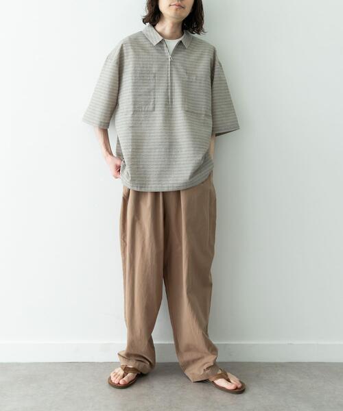 URBAN RESEARCH Sonny Label(アーバンリサーチサニーレーベル)の「リネン混ワイドイージーパンツ(その他パンツ・メンズ・ベージュ/ブラック・SMALL/MEDIUM/LARGE)」の13枚目の写真