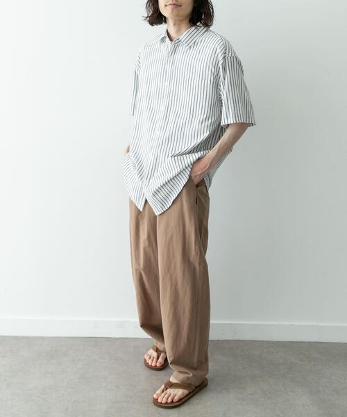 URBAN RESEARCH Sonny Label(アーバンリサーチサニーレーベル)の「リネン混ワイドイージーパンツ(その他パンツ・メンズ・ベージュ/ブラック・SMALL/MEDIUM/LARGE)」の15枚目の写真