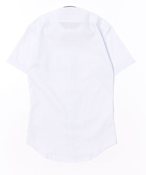 TOKYO SHIRTS(トウキョウシャツ)の「【吸水速乾】 形態安定ノンアイロン ボタンダウン 半袖ビジネスワイシャツ(ビジネスシャツ・メンズ・パープル・首回り42cm/首回り43cm/首回り39cm/首回り37cm/首回り41cm)」の7枚目の写真