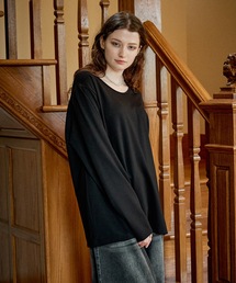 Casper John（キャスパージョン）の「High-tech U-neck cut-sew/ハイテックUネックカットソー（Tシャツ/カットソー）」