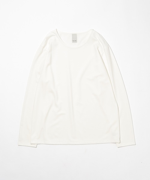 CASPER JOHN(キャスパージョン)の「High-tech U-neck cut-sew/ハイテックUネックカットソー(Tシャツ/カットソー・メンズ・グリーン/グレー/ブラック/ホワイト・MEDIUM/SMALL/X-SMALL/LARGE)」の18枚目の写真