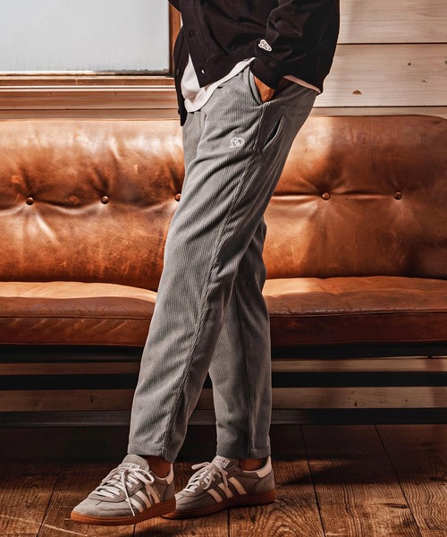 1minute 1second(ワンミニットワンセカンド)の「mp15185-stretch corduroy wide pants コーデュロイワイドパンツ(1M26A100)(その他パンツ・メンズ・グレイッシュベージュ/チャコール/ライトグレー・S/M/L/XL)」の21枚目の写真