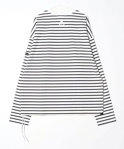 mastermind JAPAN(マスターマインド)の「BOXY 2 COLOR STRIPPED LS TEE(Tシャツ/カットソー・メンズ・ホワイト系その他・XL)」の2枚目の写真
