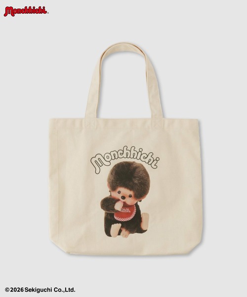 Mac-House(マックハウス)の「【 Monchhichi / モンチッチ 】プリント キャンバス トートバッグ(トートバッグ・レディース・ホワイト系2/ホワイト系1・FREE)」の21枚目の写真