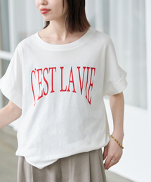 SLOBE IENA | CEST LA VIE Tシャツ(Tシャツ/カットソー)