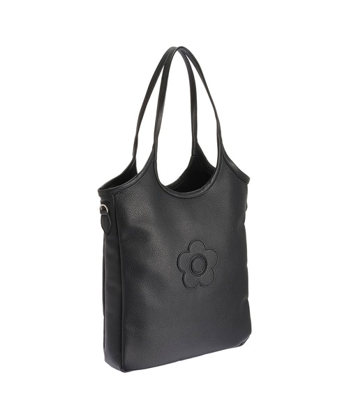 MARY QUANT(マリークワント)の「デイジーパッチシュリンク トート(トートバッグ・レディース・シルバー/ブラック/アイボリー/キャメル・FREE)」の11枚目の写真