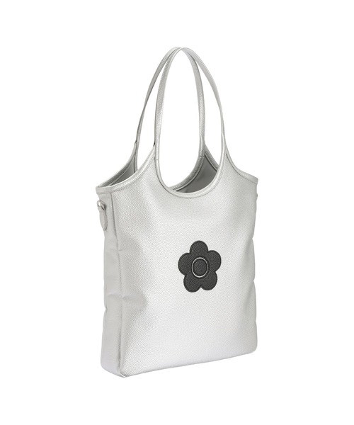 MARY QUANT(マリークワント)の「デイジーパッチシュリンク トート(トートバッグ・レディース・シルバー/ブラック/アイボリー/キャメル・FREE)」の21枚目の写真