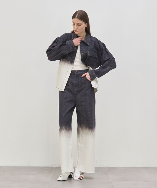 RIM.ARK(リムアーク)】Gradation denim JK（デニムジャケット）｜RIM