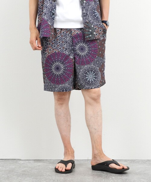 NOLLEY’S(ノーリーズ)の「《一部セットアップ対応》Dot Air 総柄ショートパンツ 26SS(その他パンツ・メンズ・ネイビー/イエロー系その他/グレー系その他・XL/L/M/S)」の17枚目の写真
