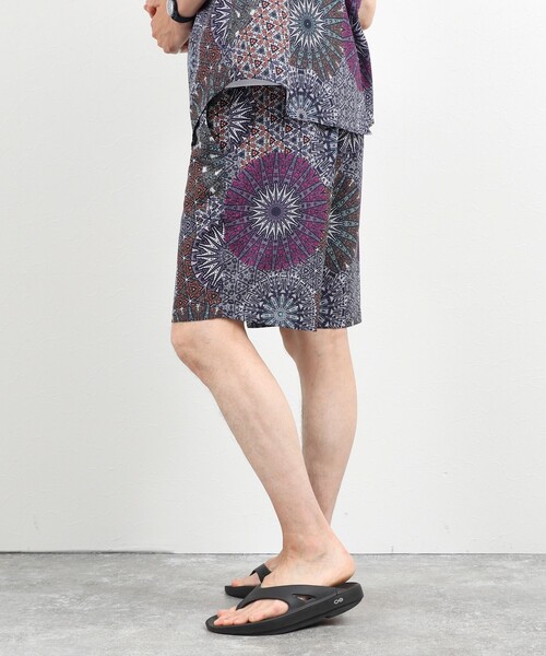 NOLLEY’S(ノーリーズ)の「《一部セットアップ対応》Dot Air 総柄ショートパンツ 26SS(その他パンツ・メンズ・ネイビー/イエロー系その他/グレー系その他・XL/L/M/S)」の20枚目の写真