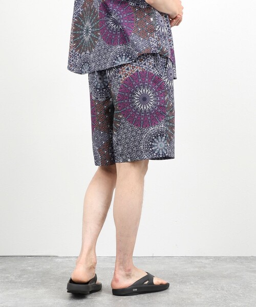 NOLLEY’S(ノーリーズ)の「《一部セットアップ対応》Dot Air 総柄ショートパンツ 26SS(その他パンツ・メンズ・ネイビー/イエロー系その他/グレー系その他・XL/L/M/S)」の10枚目の写真