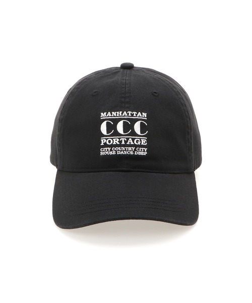 Manhattan Portage(マンハッタンポーテージ)の「COTTON TWILL 6P CAP CCC(キャップ・メンズ・ブラック・FREE)」の2枚目の写真