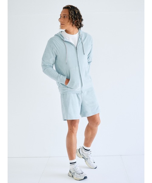 RadBlue(ラッドブルー)の「ドライパイル ジップパーカー(パーカー・メンズ・ベージュ/スミクロ/ライトブルー・SMALL/MEDIUM/LARGE/X-LARGE)」の10枚目の写真