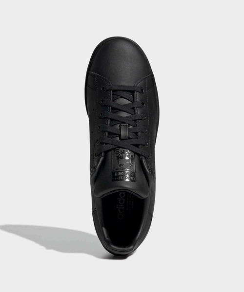 adidas（アディダス）の「スタンスミス [STAN SMITH]  アディダスオリジナルス / アディダスオリジナルス adidas Originals（スニーカー・メンズ・ブラック×ブラック・22.5cm/23.5cm/24.5cm/25.5cm/26.5cm/27.5cm/28.5cm/23.0cm/24.0cm/25.0cm/26.0cm/27.0cm/28.0cm/29.0cm/22.0cm）」の7枚目の写真