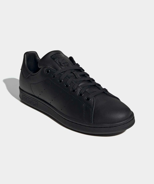 adidas（アディダス）の「スタンスミス [STAN SMITH]  アディダスオリジナルス / アディダスオリジナルス adidas Originals（スニーカー・メンズ・ブラック×ブラック・22.5cm/23.5cm/24.5cm/25.5cm/26.5cm/27.5cm/28.5cm/23.0cm/24.0cm/25.0cm/26.0cm/27.0cm/28.0cm/29.0cm/22.0cm）」の9枚目の写真