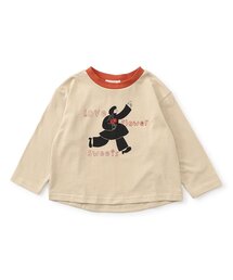 Seraph | グラフィックデザインプリント長袖Tシャツ(Tシャツ/カットソー)