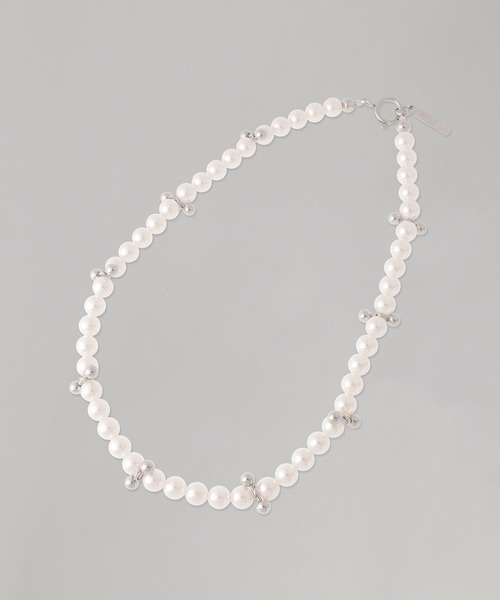 JUSTINE CLENQUET(ジュスティーヌクランケ)の「TINA NECKLACE 34JC01TINA1(ネックレス・レディース・シルバー・FREE)」の1枚目の写真