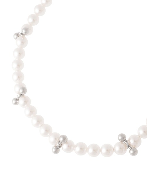 JUSTINE CLENQUET(ジュスティーヌクランケ)の「TINA NECKLACE 34JC01TINA1(ネックレス・レディース・シルバー・FREE)」の2枚目の写真