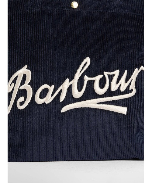 Barbour(バブアー)の「Carrickコーデュロイ ミニ トートバッグ(トートバッグ・レディース・ネイビー・ONE SIZE)」の5枚目の写真