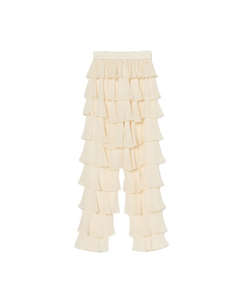 sahara(サハラ)の「Tiered Pants(その他パンツ・レディース・カーキ/ブラック/ブルー系その他/アイボリー・FREE)」の11枚目の写真