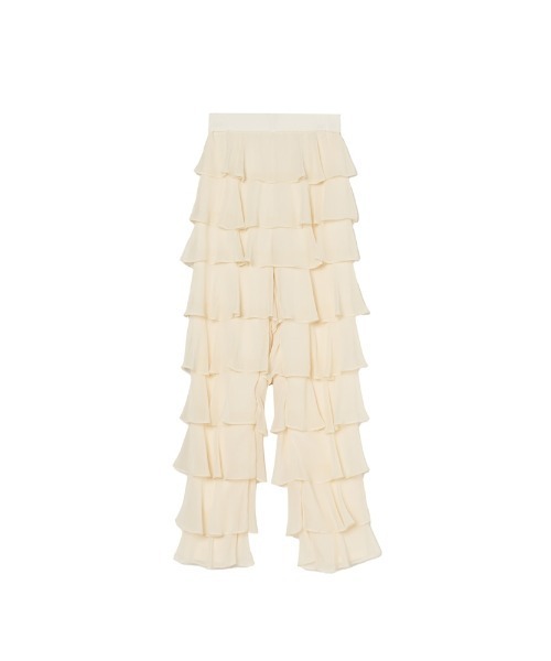 sahara(サハラ)の「Tiered Pants(その他パンツ・レディース・カーキ/ブラック/ブルー系その他/アイボリー・FREE)」の12枚目の写真