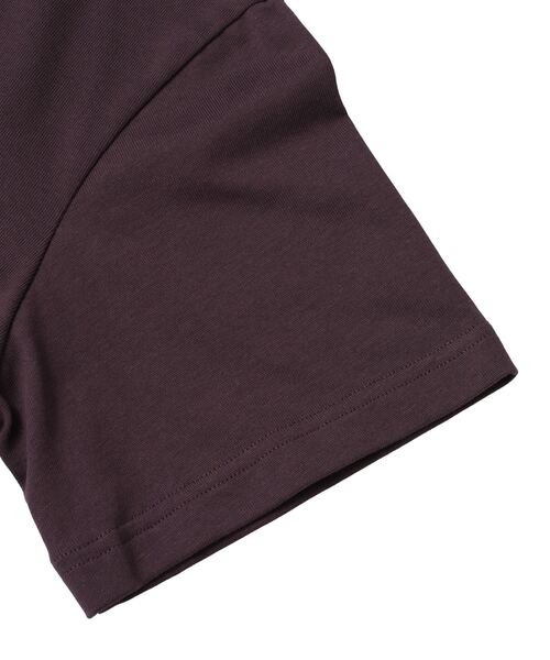 CONVERSE TOKYO(コンバーストウキョウ)の「EMBROIDERY ARCH LOGO SHORT T-SHIRT(Tシャツ/カットソー・レディース・チャコールグレー/グレー/ボルドー・FREE)」の19枚目の写真