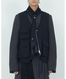 Tamme（タム）の「Tamme NOT-TIE "SUITING" (26A0402)（ネクタイ）」