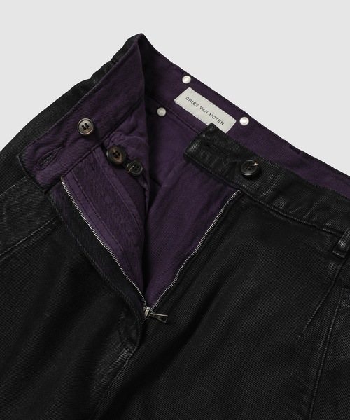 DRIES VAN NOTEN（ドリスヴァンノッテン）の「PINCKS DEN 4405 W.W.PANTS（その他パンツ・レディース・ブラック・34/36）」の3枚目の写真
