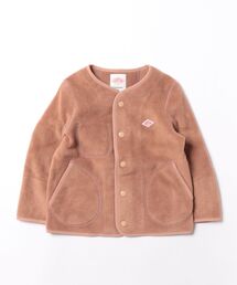 DANTON（ダントン）の「DANTON | キッズ フリースカラーレスジャケット（ノーカラージャケット）」