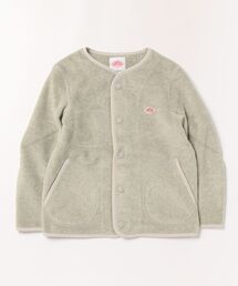 DANTON（ダントン）の「DANTON | キッズ フリースカラーレスジャケット（ノーカラージャケット）」
