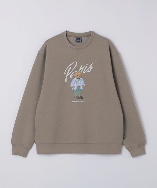 SHIPS Colors(シップス カラーズ)の「Teddybear(R) コラボ ダンボール スウェット◇(スウェット・メンズ・ダークグレー/オレンジ/ライトホワイト/ネイビー/ベージュ・SMALL/X-LARGE/LARGE/MEDIUM)」の3枚目の写真