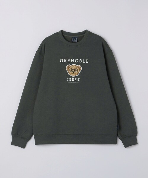 SHIPS Colors(シップス カラーズ)の「Teddybear(R) コラボ ダンボール スウェット◇(スウェット・メンズ・ダークグレー/オレンジ/ライトホワイト/ネイビー/ベージュ・SMALL/X-LARGE/LARGE/MEDIUM)」の2枚目の写真