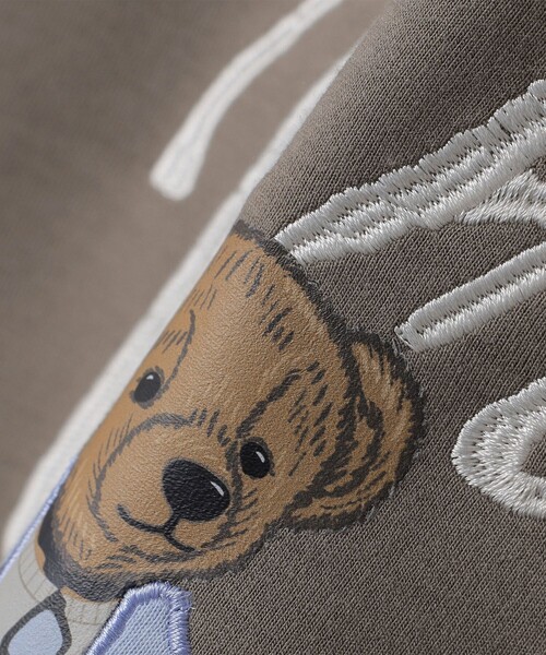 SHIPS Colors(シップス カラーズ)の「Teddybear(R) コラボ ダンボール スウェット◇(スウェット・メンズ・ダークグレー/オレンジ/ライトホワイト/ネイビー/ベージュ・SMALL/X-LARGE/LARGE/MEDIUM)」の19枚目の写真