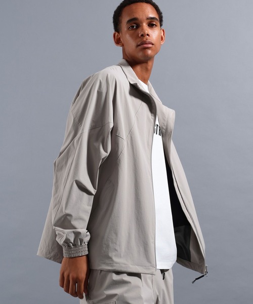 NUMERALS（ヌメラルズ）の「[NUMERALS]FREE MOVEMENT STRETCH RIPSTOP BLOUSON（ブルゾン・メンズ・オリーブ/ブラック/グレー・MEDIUM/LARGE）」の14枚目の写真