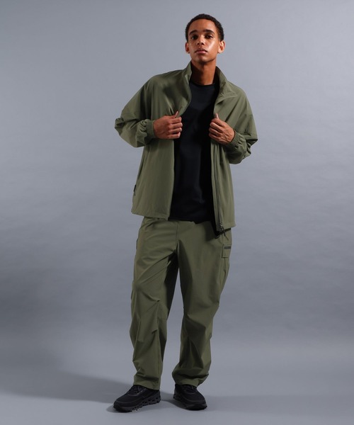 NUMERALS（ヌメラルズ）の「[NUMERALS]FREE MOVEMENT STRETCH RIPSTOP BLOUSON（ブルゾン・メンズ・オリーブ/ブラック/グレー・MEDIUM/LARGE）」の16枚目の写真
