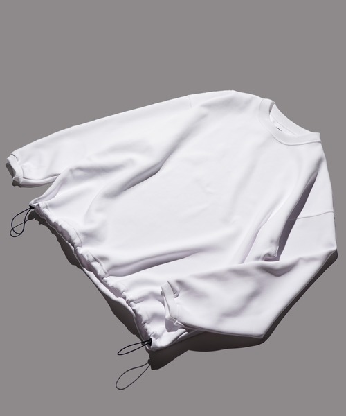 SUNNY  SPORTS（サニースポーツ）の「SUNNY SPORTS サニースポーツ / DRAWSTRING TECH SWEAT（スウェット・メンズ・グレー/チャコールグレー/ブラック/ホワイト・X-LARGE/MEDIUM/LARGE）」の8枚目の写真