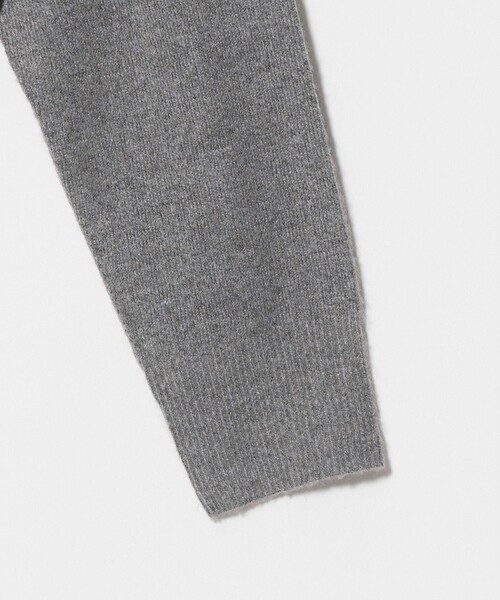 LOGAN knitting mills(ローガンニッティングミルズ)の「【別注】<LOGAN knitting mills>アーガイル カーディガン(カーディガン/ボレロ・レディース・ダークブラウン/グレー系・FREE)」の10枚目の写真