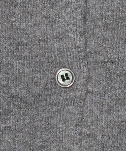 LOGAN knitting mills(ローガンニッティングミルズ)の「【別注】<LOGAN knitting mills>アーガイル カーディガン(カーディガン/ボレロ・レディース・ダークブラウン/グレー系・FREE)」の11枚目の写真
