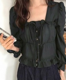 Frill Tie Blouse / フリルタイブラウス
