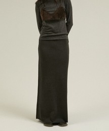 LA PEAU DE GEM | シルエットニットスカート / 【 LA PEAU DE GEM 】 silhouette knit skirt(スカート)