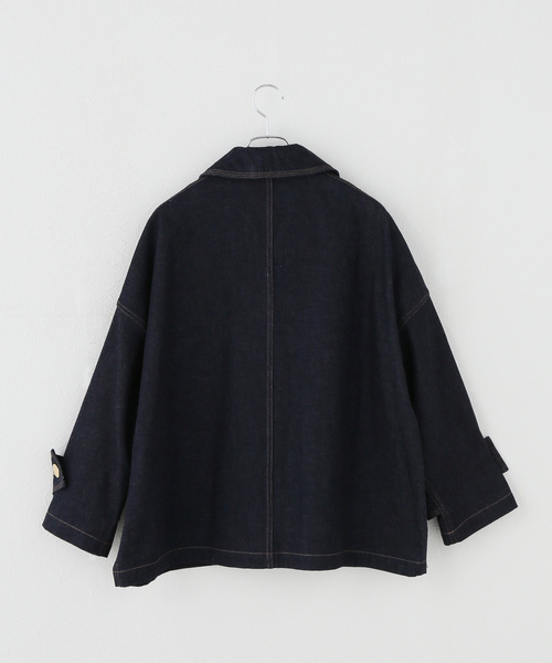 IENA(イエナ)の「MACKINTOSH/マッキントッシ HUMBIE DNM JACKET MB ジャケット L262ND1023BAZ(デニムジャケット・レディース・ネイビー・38)」の2枚目の写真