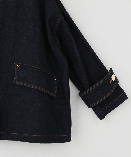 IENA(イエナ)の「MACKINTOSH/マッキントッシ HUMBIE DNM JACKET MB ジャケット L262ND1023BAZ(デニムジャケット・レディース・ネイビー・38)」の3枚目の写真