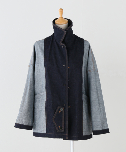 IENA(イエナ)の「MACKINTOSH/マッキントッシ HUMBIE DNM JACKET MB ジャケット L262ND1023BAZ(デニムジャケット・レディース・ネイビー・38)」の7枚目の写真