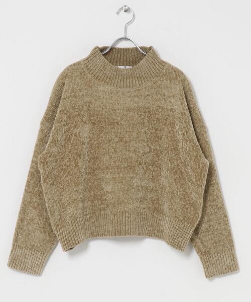 ITEMS URBANRESEARCH(アイテムズ アーバンリサーチ)の「モールハイネックニットプルオーバー(ニット/セーター・レディース・オフホワイト/チャコールグレー/ベージュ/パープル/ミント・FREE)」の16枚目の写真