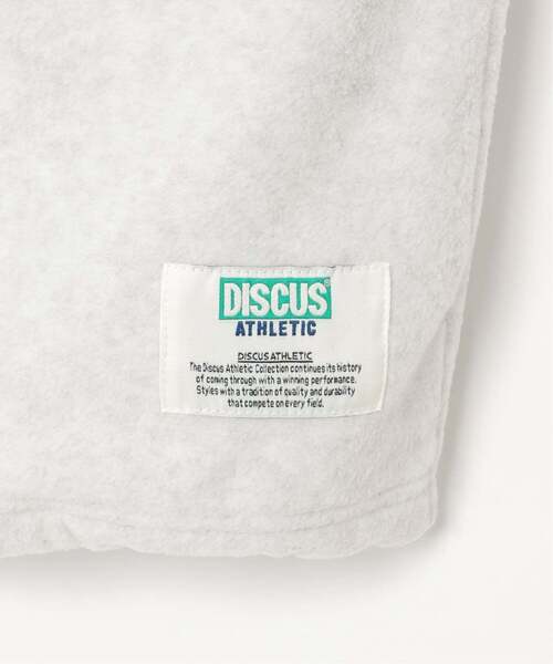 DISCUS ATHLETIC(ディスカス アスレチック)の「DISCUS ATHLETIC フリーススタンドZIPジャケット(ブルゾン・メンズ・ライトグレー/ブラック/ブルー・M/L)」の13枚目の写真