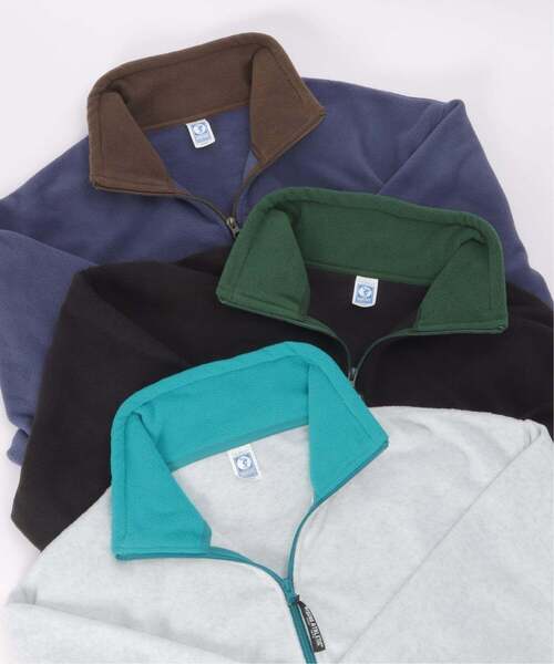 DISCUS ATHLETIC(ディスカス アスレチック)の「DISCUS ATHLETIC フリーススタンドZIPジャケット(ブルゾン・メンズ・ライトグレー/ブラック/ブルー・M/L)」の18枚目の写真