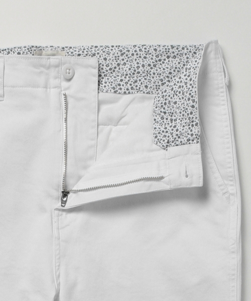 BEAMS 百名品 ビームス ストレッチテーパードチノ ベージュ BEAMS OUTLET｜BEAMS LIGHTS / ストレッチ ワンプリーツ