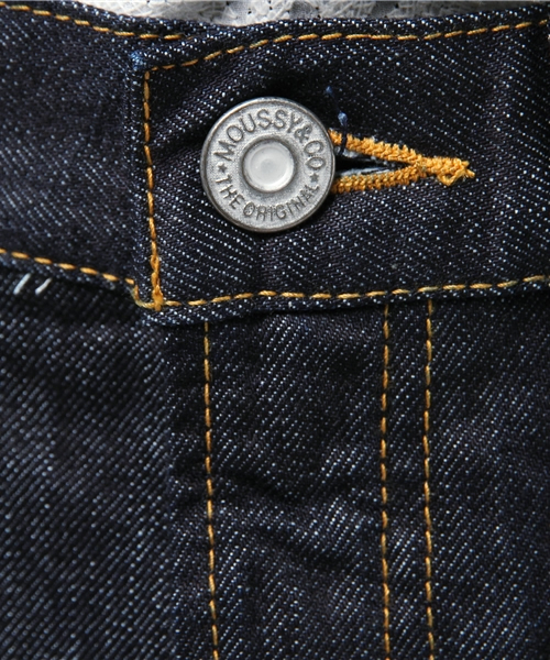 MOUSSY（マウジー）の「Patch MINI SK（デニムスカート・レディース・ワンウォッシュ/ブルー・1/0/2）」の11枚目の写真